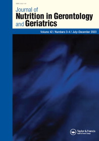 Cover image for Journal of Nutrition in Gerontology and Geriatrics, Volume 42, Issue 3-4
