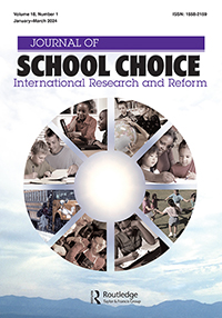 Cover image for Journal of School Choice, Volume 18, Issue 1