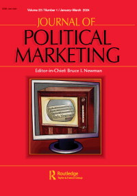 Cover image for Journal of Political Marketing, Volume 23, Issue 1