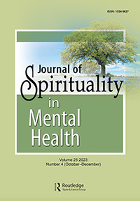 Cover image for Journal of Spirituality in Mental Health, Volume 25, Issue 4