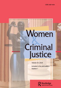 Cover image for Women & Criminal Justice, Volume 34, Issue 1