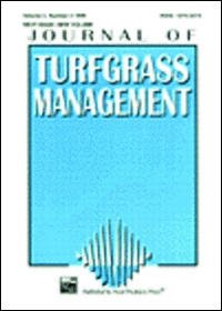 Cover image for Journal of Turfgrass Management, Volume 3, Issue 2