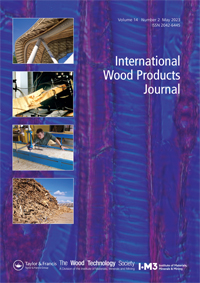 Cover image for International Wood Products Journal, Volume 14, Issue 2