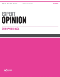 Journal cover image for Expert Opinion on Orphan Drugs