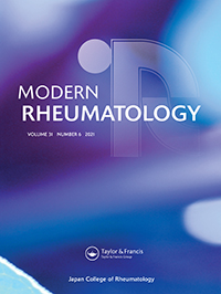 Journal cover image for Modern Rheumatology