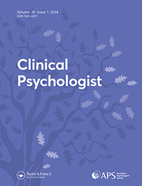 Journal cover image for Clinical Psychologist