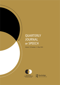 Journal cover image for Quarterly Journal of Speech
