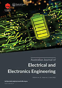 Journal cover image for Australian Journal of Electrical and Electronics Engineering