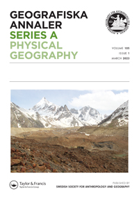 Journal cover image for Geografiska Annaler: Series A, Physical Geography