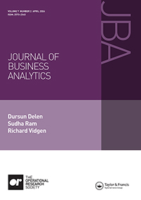 Journal cover image for Journal of Business Analytics