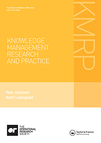 Journal cover image for Knowledge Management Research & Practice