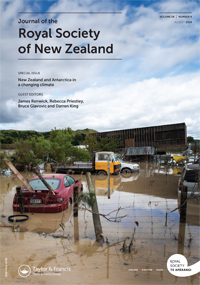 Journal cover image for Journal of the Royal Society of New Zealand