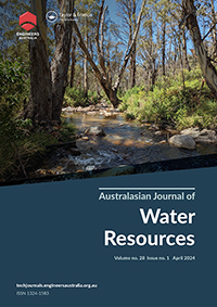 Journal cover image for Australasian Journal of Water Resources