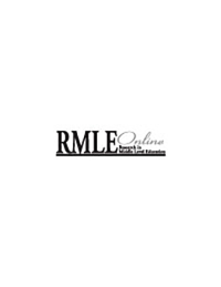 Journal cover image for RMLE Online