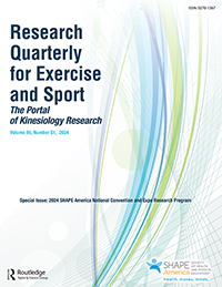 Journal cover image for Research Quarterly for Exercise and Sport