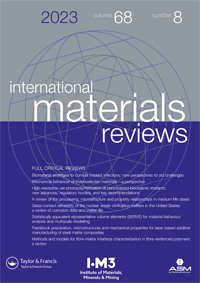 Journal cover image for International Materials Reviews