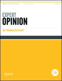Cover image for Expert Opinion on Pharmacotherapy, Volume 19, Issue 8, 2018