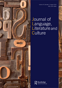Cover image for Journal of Language, Literature and Culture, Volume 70, Issue 2, 2023