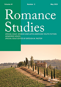 Cover image for Romance Studies, Volume 41, Issue 2, 2023