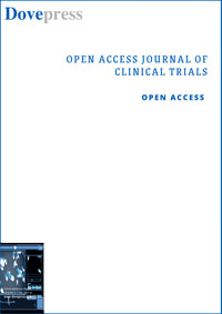 Cover image for Open Access Journal of Clinical Trials, Volume 14, 2022