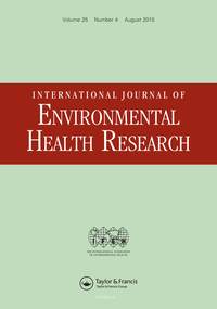 Cover image for International Journal of Environmental Health Research, Volume 25, Issue 4, 2015