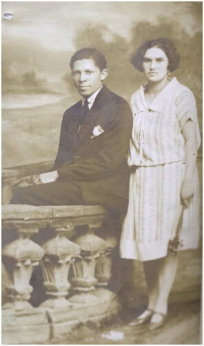 John Gomas, ICU and CPSA official, and his wife Rebecca Maria Meyer, a coloured waitress and CPSA member (Western Cape Archive).