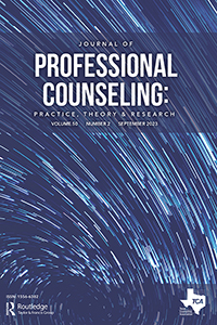 Cover image for Journal of Professional Counseling: Practice, Theory & Research, Volume 50, Issue 2, 2023