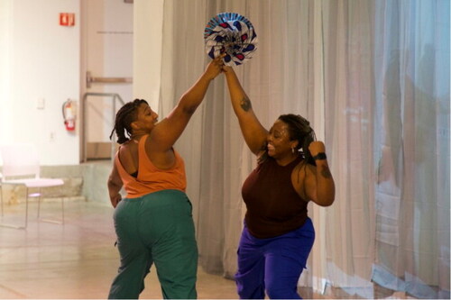 Thick Like Me performance. Photo by Urban Arts Space staff.