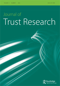 Cover image for Journal of Trust Research, Volume 13, Issue 1, 2023