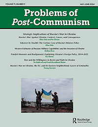 Cover image for Problems of Post-Communism, Volume 71, Issue 3, 2024