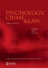 Cover image for Psychology, Crime & Law, Volume 30, Issue 2, 2024