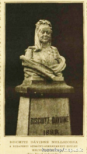 Illustration 4. Johanna Bischitz’s statue. Köztérkép, https://www.kozterkep.hu/9787/bischitz-davidne-mellszobra#vetito=137374.