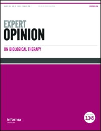 Cover image for Expert Opinion on Biological Therapy, Volume 18, Issue 9, 2018