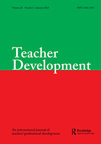 Cover image for Teacher Development, Volume 28, Issue 1, 2024
