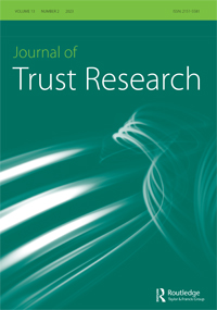 Cover image for Journal of Trust Research, Volume 13, Issue 2, 2023