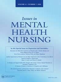 Cover image for Issues in Mental Health Nursing, Volume 41, Issue 7, 2020