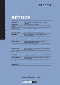 Cover image for Ethnos, Volume 89, Issue 2, 2024