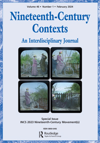 Cover image for Nineteenth-Century Contexts, Volume 46, Issue 1, 2024