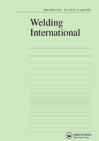 Cover image for Welding International, Volume 38, Issue 4, 2024