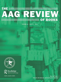 Cover image for The AAG Review of Books, Volume 12, Issue 2, 2024