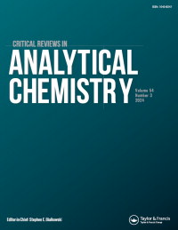 Cover image for Critical Reviews in Analytical Chemistry