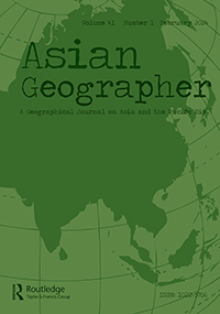 Cover image for Asian Geographer, Volume 41, Issue 1, 2024
