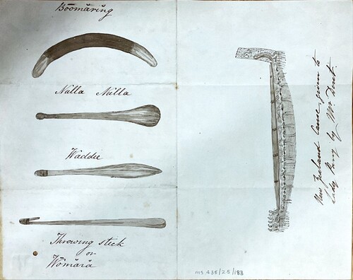 Figure 3. Sketch by Isabella Louisa Parry in ‘Letter to Lady Maria Stanley’, 1 February 1831, Scott Polar Research Institute MS.435/25/183. Images reproduced with the permission of the Scot Polar Research Institute, University of Cambridge.