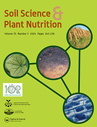 Cover image for Soil Science and Plant Nutrition, Volume 70, Issue 3, 2024