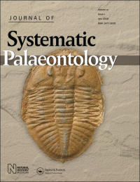 Cover image for Journal of Systematic Palaeontology, Volume 22, Issue 1, 2024
