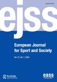 Cover image for European Journal for Sport and Society, Volume 21, Issue 1, 2024