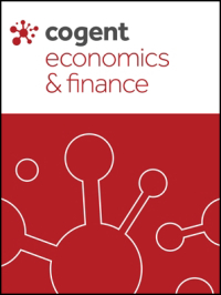 Cover image for Cogent Economics & Finance, Volume 9, Issue 1, 2021