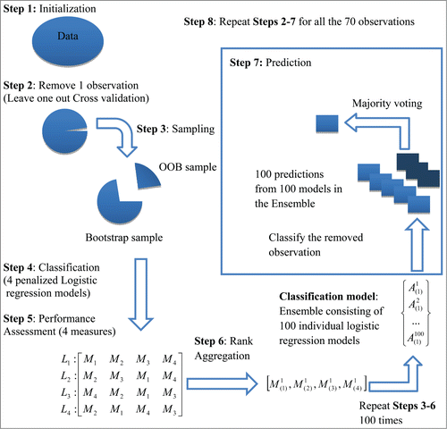 Figure 5. A Schematic Diagram of the Ensemble Binary Regression (adapted from Datta et al., 2010, BMC Bioinformatics, 11, 427).