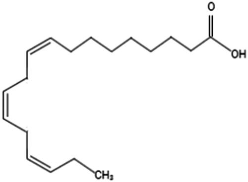 Figure 2. α – Linolenic acid.