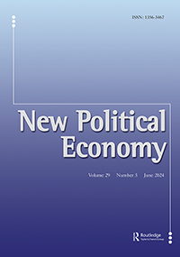 Cover image for New Political Economy, Volume 29, Issue 3, 2024